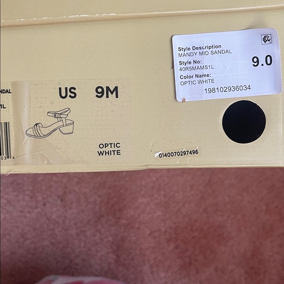 Michael Kors White and Tan Women's Sandals - Picture 5 of 12